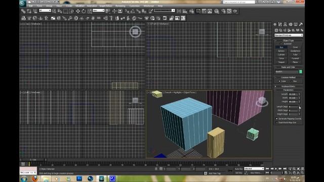 Learn 3Ds Max: Standard & extended primitives (part 1) | دروس تعليمية ثري دي ماكس смотреть онлайн