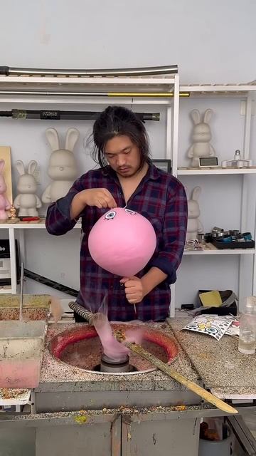 Cotton candy candy art modeling failed. смотреть онлайн