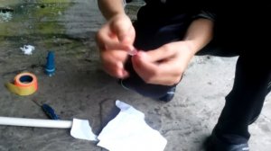 Духовая трубка из пвх трубы.