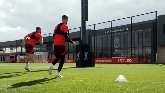 Inside Training: Salah v Trent, new look for Tsimikas & Reds regroup ahead of Brighton