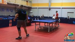 КЧР Лига Д. Цыганков Егор - Соломенин Александр. (последний решающий сет до 7 очков)