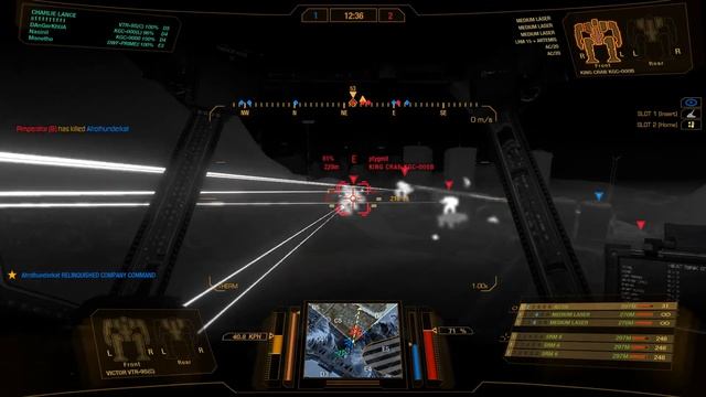 MechWarrior  4 Тяжа отделились от команды (Удачные моменты) смотреть онлайн