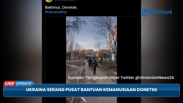 Ukraina Serang Pusat Bantuan Kemanusiaan Donetsk Pakai Peluru Excalibur, Korban Terjebak Puing-puin