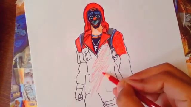 Neon criminal drawing || freefire drawing|| AK DRAWING #freefire смотреть онлайн