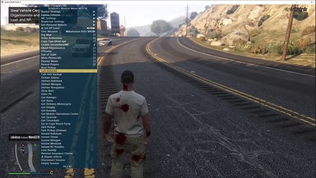 Gta 5 Online Mod Menu Pc Kiddions Mod Menu  NW