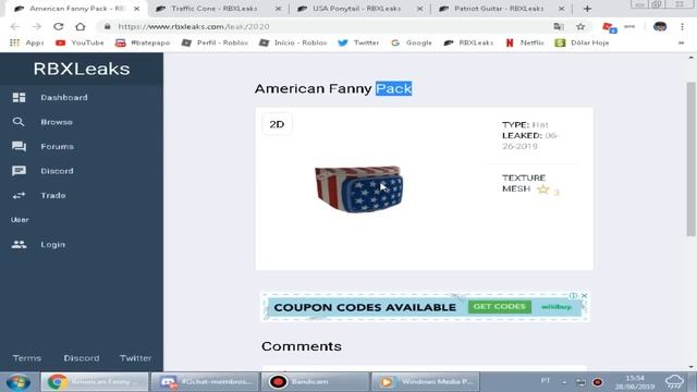 NOVOS ITENS DO EVENTO 4 DE JULHO - ROBLOX (vendas) смотреть онлайн