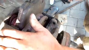 Ивеко Еврокарго  Снятия суппорта 5