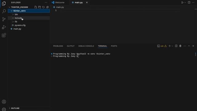 How to install Tkinter in Visual Studio Code | Run Tkinter in VSCode #tkinter #python смотреть онлайн