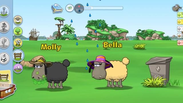 Облака и овцы масштабный выпуск 4 Смешные моменты при сборе опыта и день сплошных нужд ВИТЯ ТВ