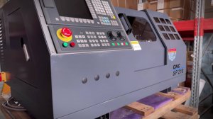 Токарный станок с ЧПУ с горизонтальной станиной SP210 CNC