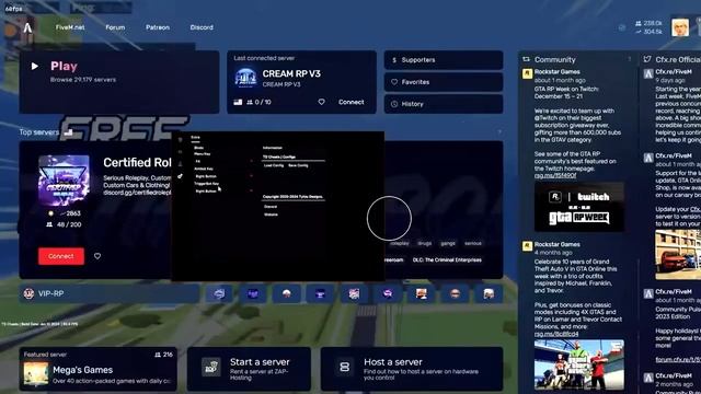 FIVEM MOD MENU EXTERNAL | ESP VISUALS FOV + AIMBOT | DOWNLOAD FREE/GRATUITO ⭐