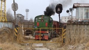 Поезда на ст. Броневая и Нарвская 2013г