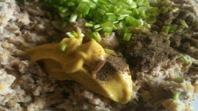 Закуска из сардин с горохом нут