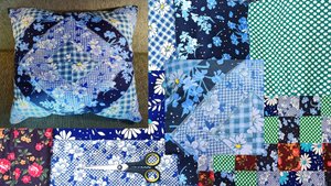 Новые ткани из прошлого. Лоскутное шитьё с оттенком ностальгии.