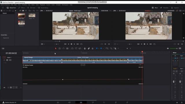 How To Smooth Speed Ramping In DaVinci Resolve 18 | Tutorial смотреть онлайн