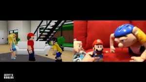 SML Movie vs SML ROBLOX: Robot Jeffy + (BEST OF SML VIDEOS) Side by Side