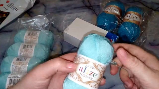 Распаковка посылки. Пряжа и другое :)) смотреть онлайн
