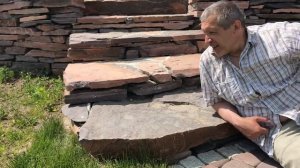 МАССИВНЫЕ ПАРКОВЫЕ СТУПЕНИ ИЗ ПРИРОДНОГО КАМНЯ - МОСТОВАЯ РУ