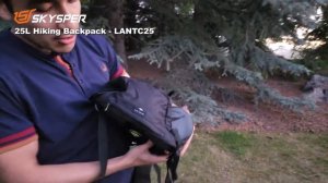 SKYSPER 25L Hiking Daypack - LANTC25 REVIEW AND DEMONSTRATION
