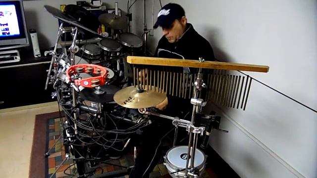 SPAIONS BASE DI PINO DANIELE (MA CHE HO) REALIZZATO CON LA BATTERIA ELETTRONICA ROLAND.