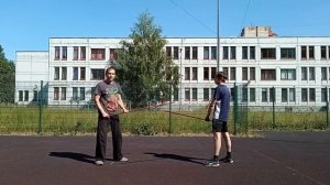 Базовые элементы фехтования шестом La canne de combat et le baton (пробный ролик)