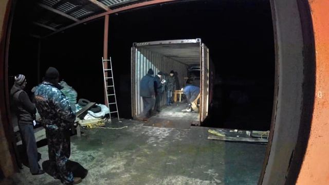 Разгрузка контейнера за 30секунд смотреть онлайн