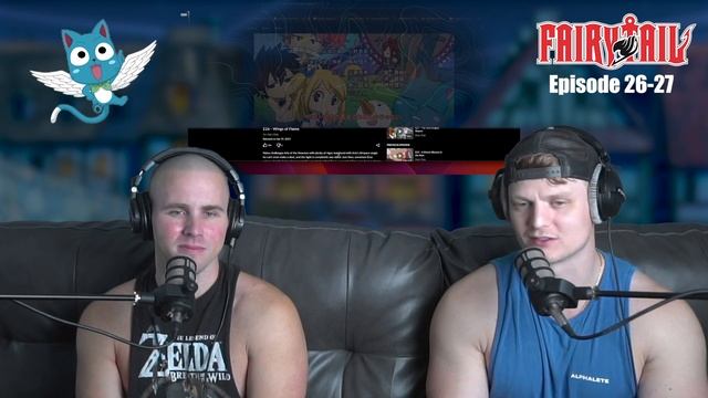 NATSU VS GAJEEL! | Fairy Tail Episode 26 & 27 REACTION! смотреть онлайн