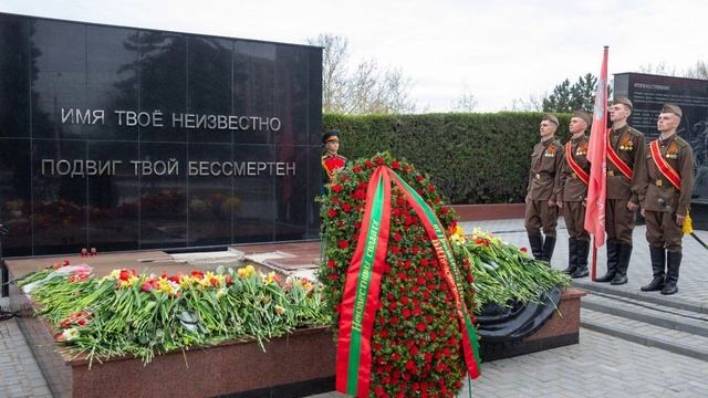 Перезахоронение останков неизвестного советского воина. Тирасполь 2025