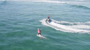Foil Surfing - Foil Surfing with Sylvain and Dylan #surfing #surf #foilsurfing