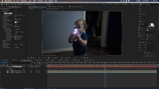 02 | VFX Tutorial | Luma Tracking Lens Flares смотреть онлайн