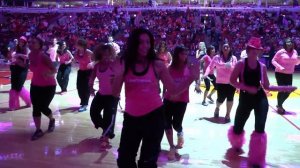 Chicago Bulls Zumba Performance