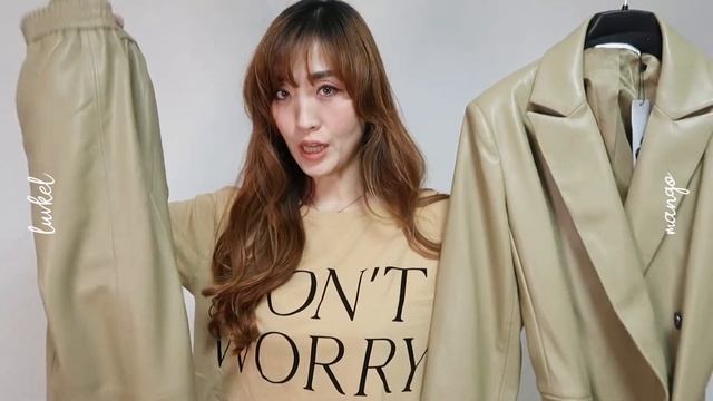 봄🌸패션하울💙베이지,카키,블루컬러 조합 미쳤! 꾸안꾸 데일리룩 센스가득! 럽켈룩.LUVKEL