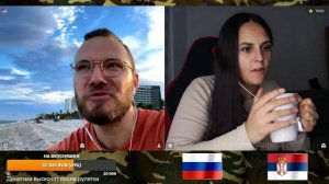 Сербка Мика в чат рулетке. Сергей из Флориды интересуется, как Мика смогла освоить русский язык.
