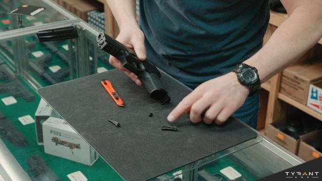 Tyrant CNC Sig Sauer P320 Extended Magazine Release Install Guide смотреть онлайн