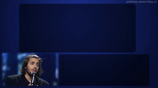 Salvador Sobral - Amar pelos dois (preklad + text) смотреть онлайн