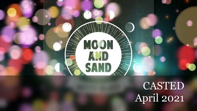Moon and sand