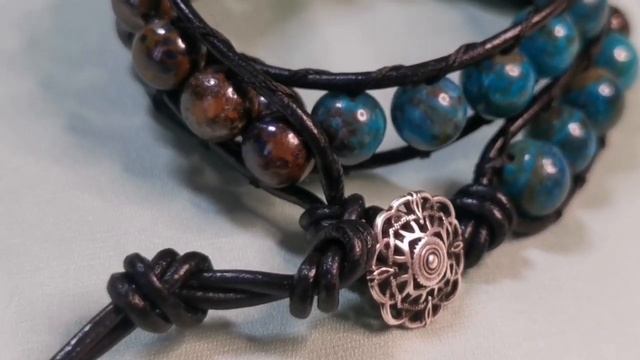 Браслет женский из натуральных камней "Притяжение" в стиле Чан Лу смотреть онлайн