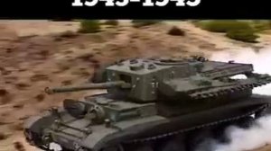Эволюция британских танков.
