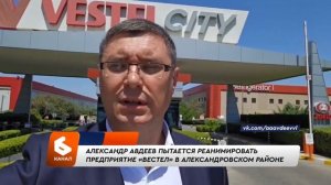 Александр Авдеев пытается реанимировать предприятие «Vestel» в Александровском районе