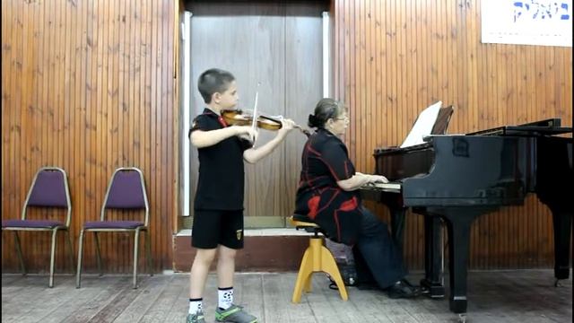 Ronen Markus (9) playing Viotti Violin Concerto no. 23, 1nd mvt смотреть онлайн