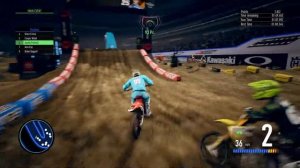Monster Energy Supercross:The Official Videogame 3 - Austin Politelli - Gameplay (ПК)