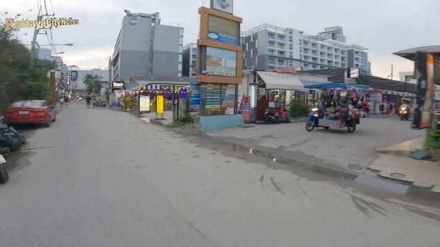 Pattaya evening drive Pattaya Tai - Soi Chaiyapoon -Soi Boomerang - Soi Lengkee -June 2023 Thailand смотреть онлайн