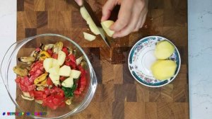 💥💥💥 Обед диабетика. Запеченная картошка с мидиями. Никакой возни, готовится сама