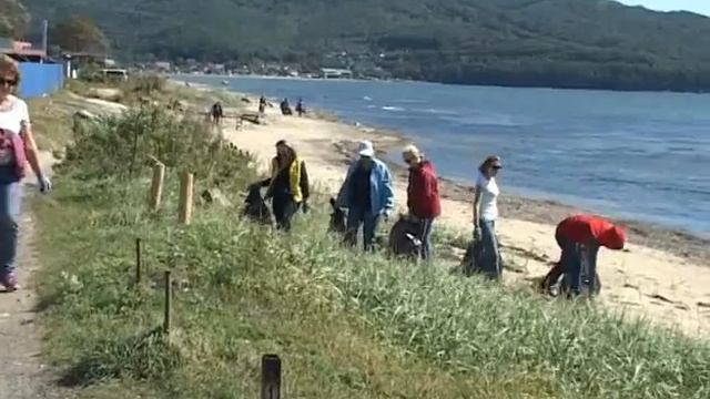 уборка пляжа смотреть онлайн