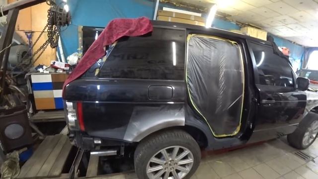 Миссия выполнена,сварка!Не повод для торга,гнилые арки Range rover. смотреть онлайн