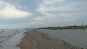 Пешком по берегу на край Белосарайской косы