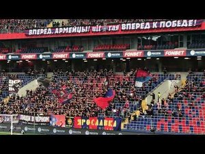 ЦСКА - Ахмат, 21 августа 2021. После минут молчания фанаты проводили ушедшего Володю «Ленина».