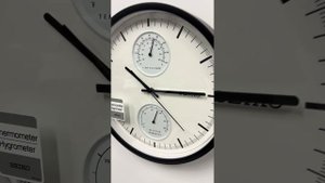 Настенные часы SEIKO QXA525KN с термометром и гигрометром