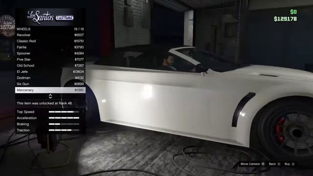 GTA 5 car customization (Dewbauchee Rapid GT)