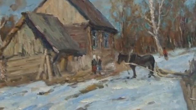 Знаменитый павловопосадский художник Юрий Федоренков отметил 80 й день рождения